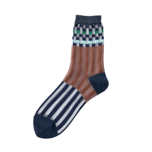 TRICOTÉ / pixel stripe socks TR41SO064
