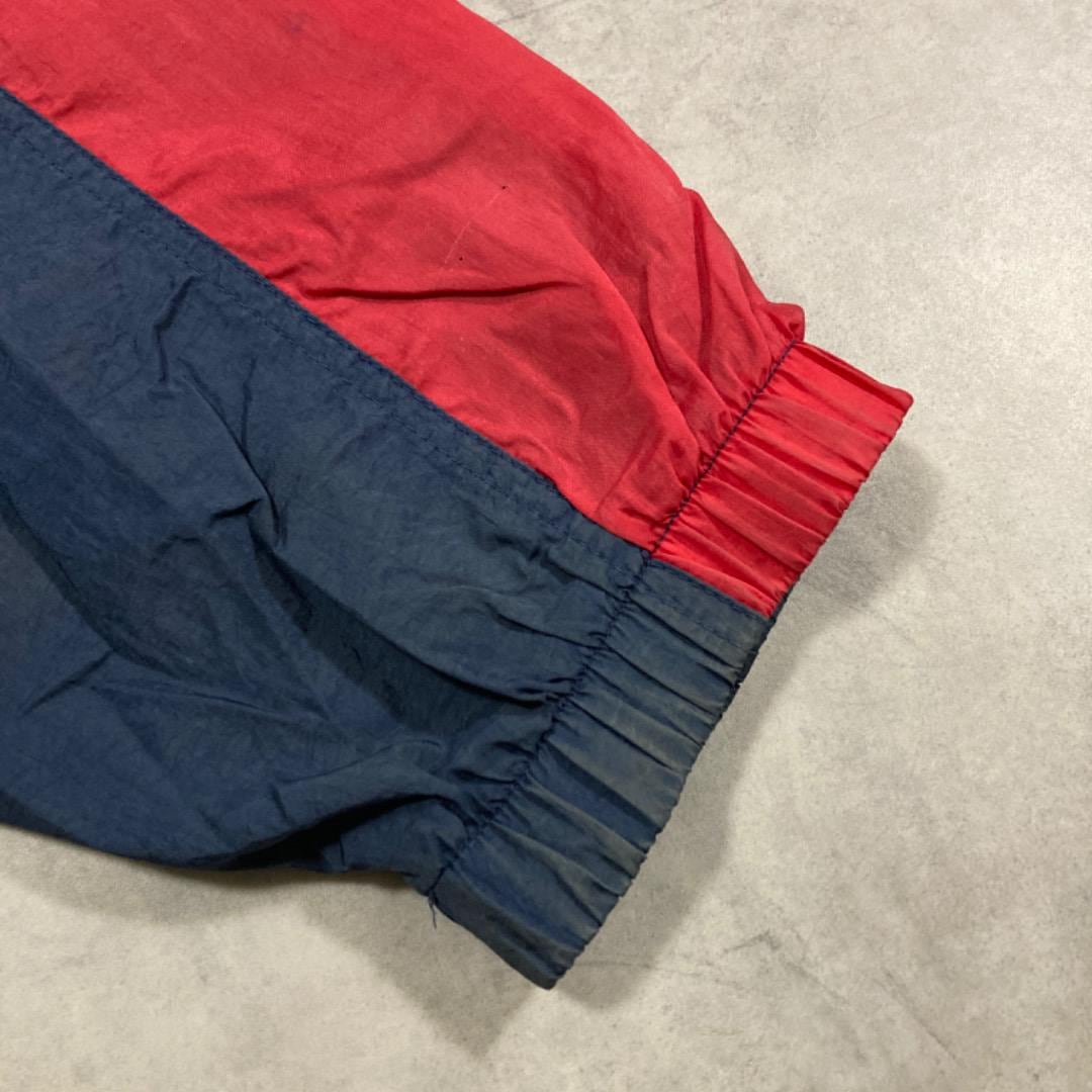 NIKE ナイキ ナイロンジャケット ヴィンテージ 2XL 紺 赤 12600 | fuufu