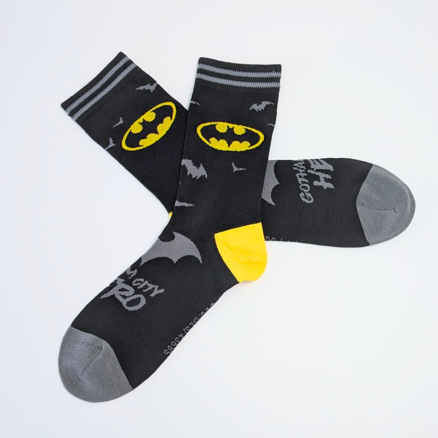 ♧【 crew socks / クルーソックス 】BATMAN ( バットマン ) / 靴下 / ソックス〚アメリカン雑貨 アメトイ〛