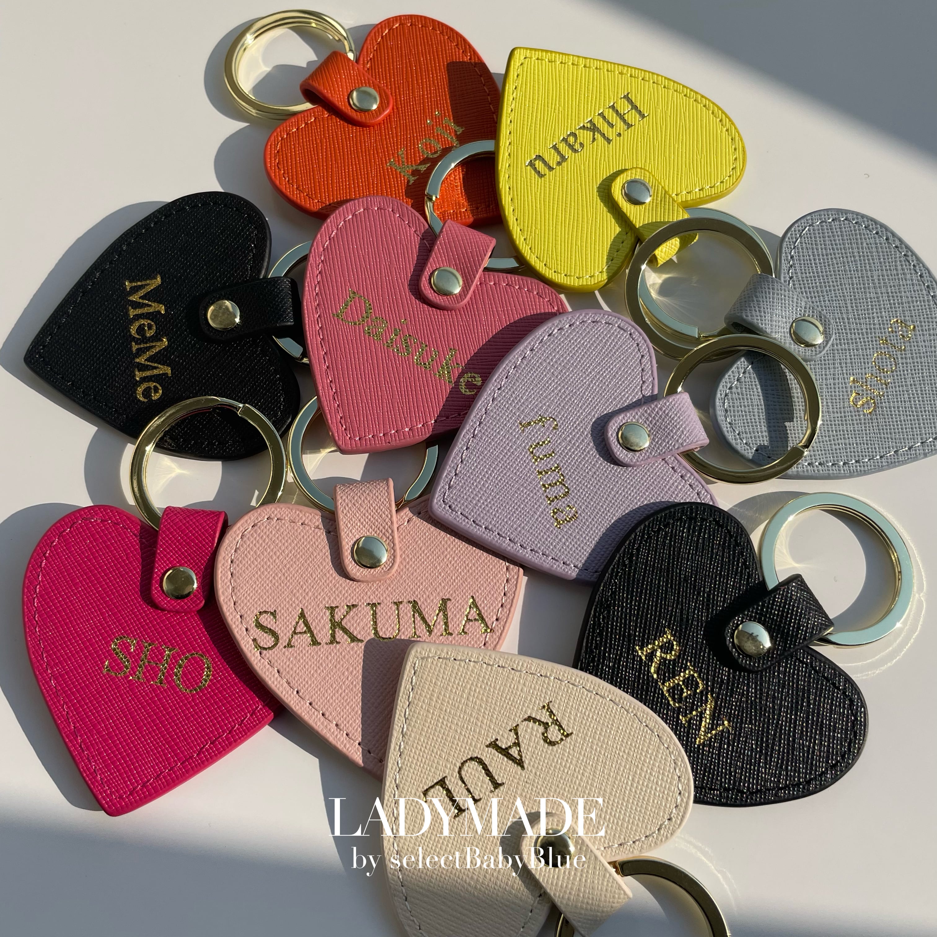 すぐ届く!推し活に!ハートレザーチャーム【完成品】 | LADYMADE すぐ届く!推し活に!ハートレザーチャーム【完成品】 | LADYMADE