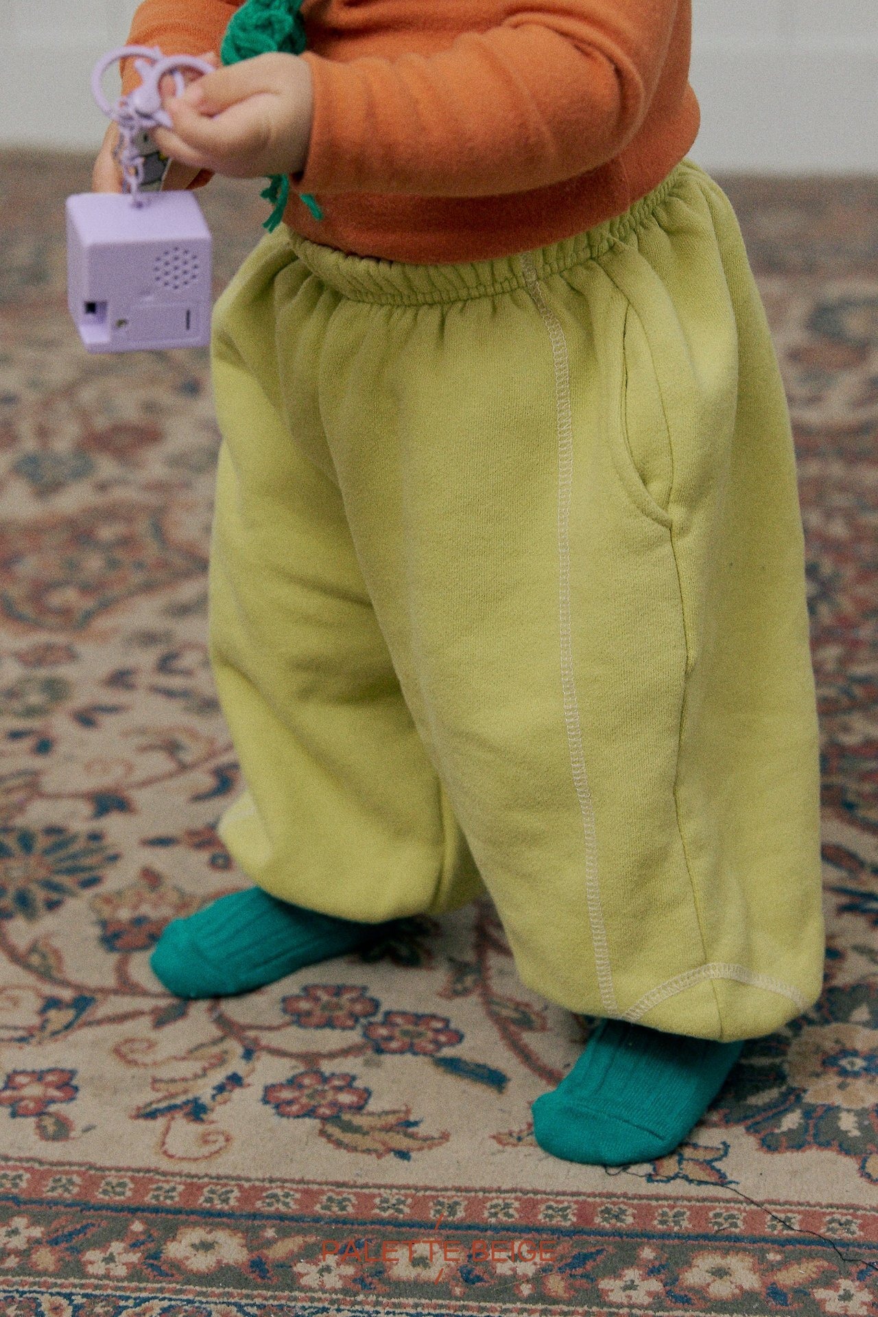 the beige［取寄］color pencil pants 26winter