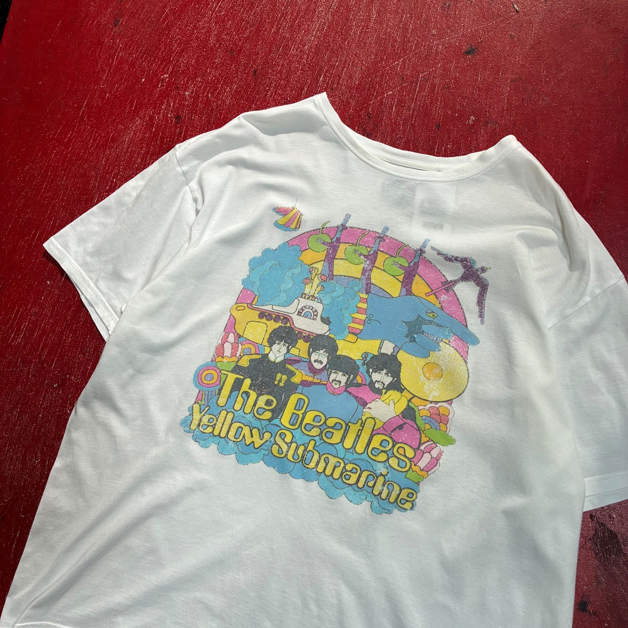 THE BEATLES “Yellow Submarine” プリントTシャツ