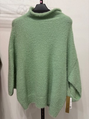 lesague ラメシャギーポンチョ　ニットセーター　8077