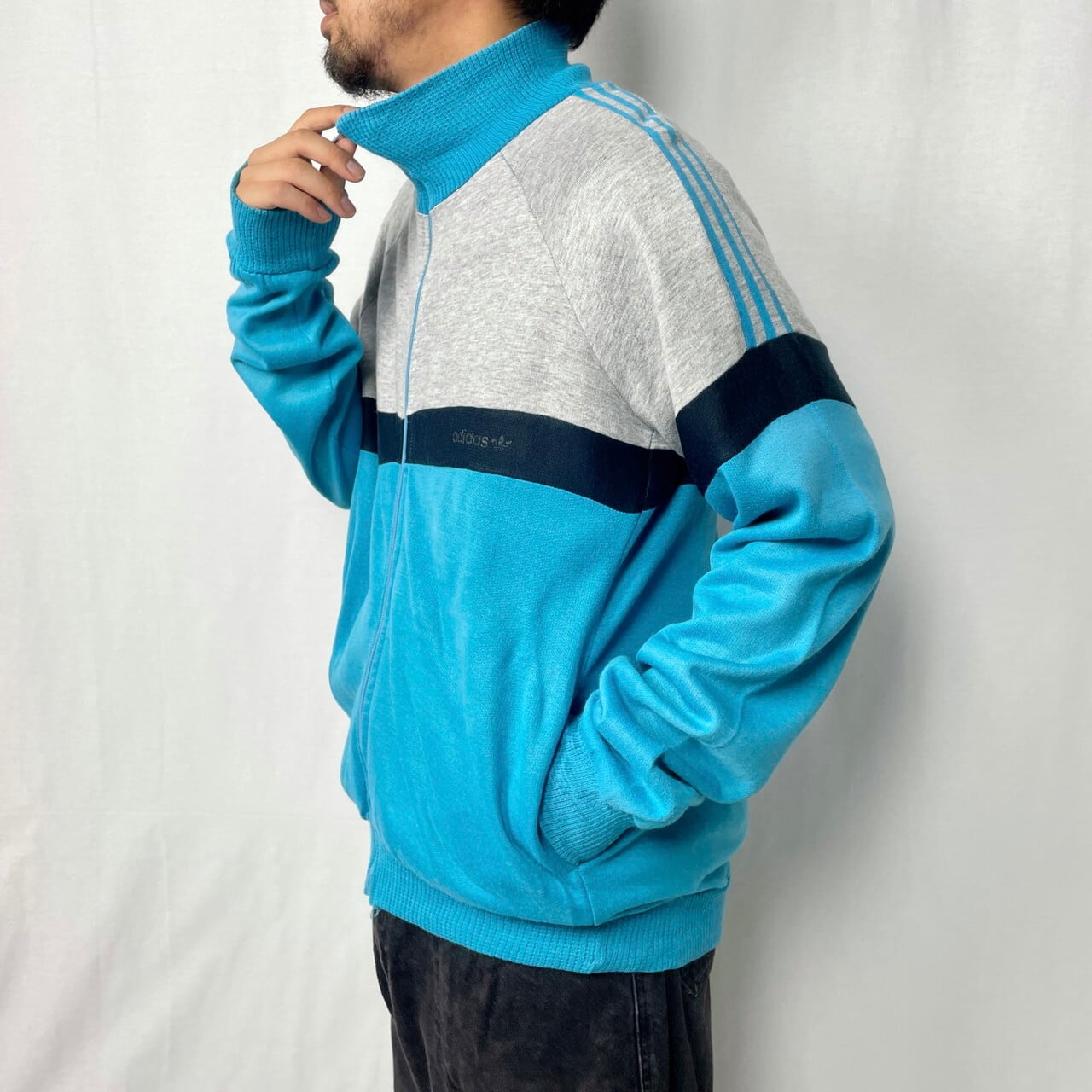 adidas 70〜80s トラックジャケットジャージ ventex フランス製-