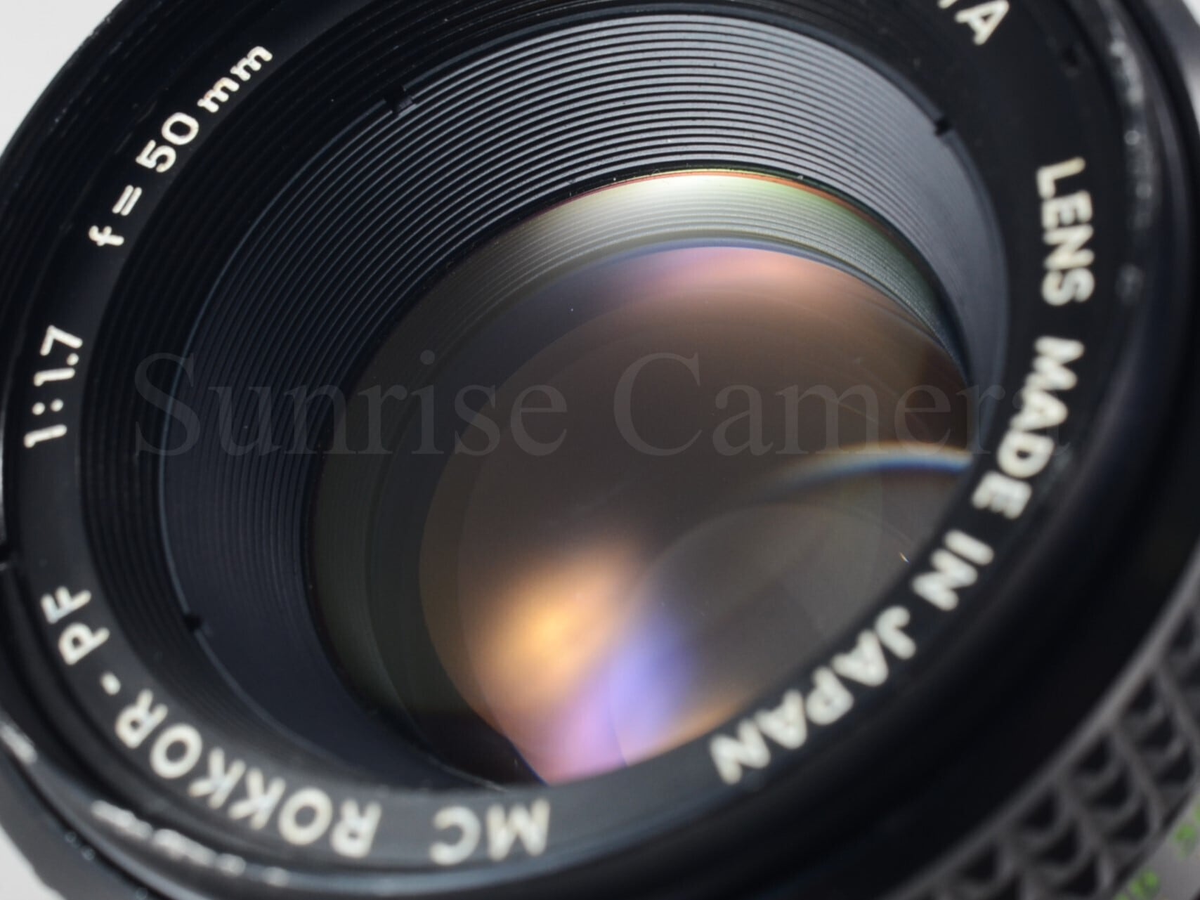 ＊整備済 完動品 ミノルタ MC ROKKOR-PF 50mm f/1.7 銘玉 MINOLTA MC ROKKOR-PF 50mm F1.7 整備済 ミノルタ (60094