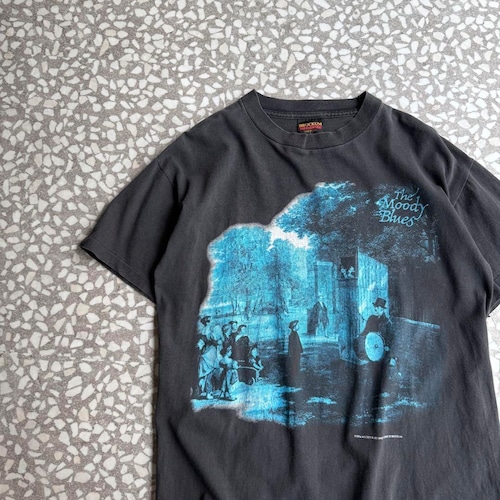 BROCKUM / 90s usa製 The Moody Blues band T-shirt sizeL