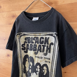 【TENNESSEE RIVER】USA製 Black Sabbath ブラックサバス バンドTシャツ ロックt US古着