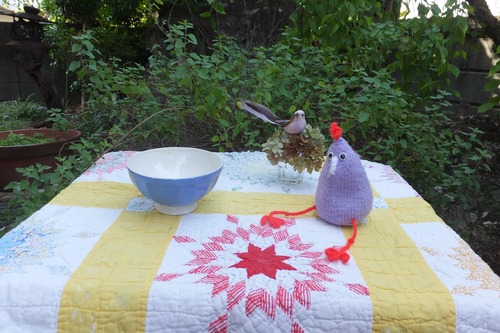 french vintage blue cafe bowl フランス　ヴィンテージ　ブルー　カフェボウル