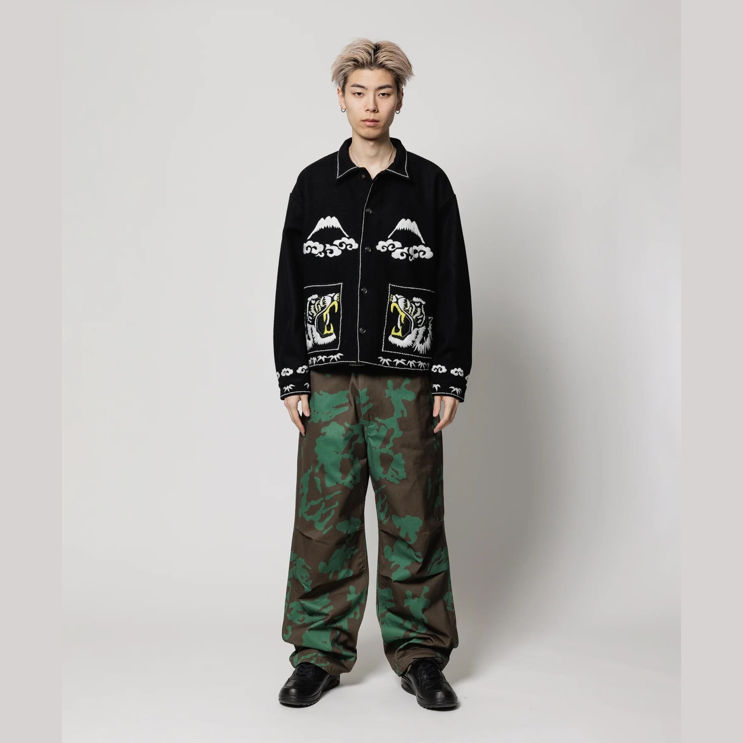 F-LAGSTUF-F BLACK TIGER JACKET | Pay ID