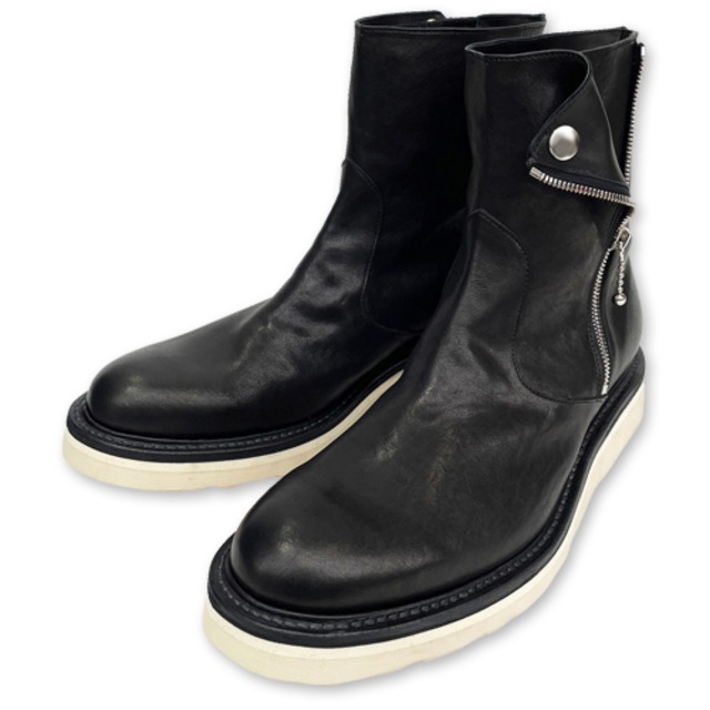 【STRUM　ストラム　BOOTS　ブーツ】TRASH/ピットフルタンニン シュリンク ホースハイド/ライダースブーツ【送料無料】【2024年10月以降お届け予定】