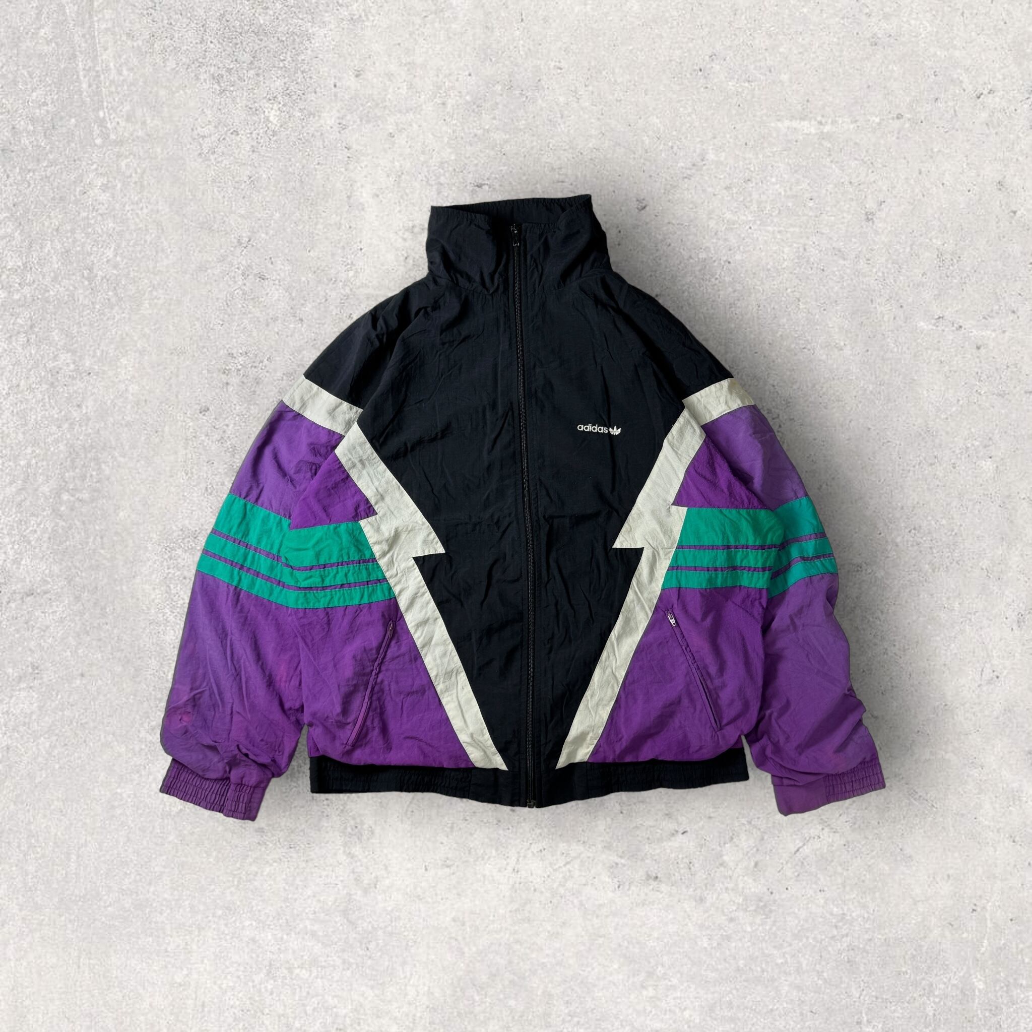 "80's Adidas" nylon jacket