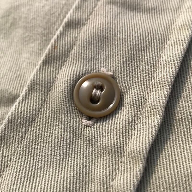 50's HERCULES ヘラクレス コットンツイルワークシャツ マチ付き