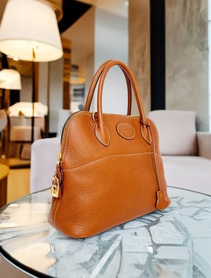 極美品 HERMES エルメス ボリード 31 トリヨンクレマンス ゴールド金具
