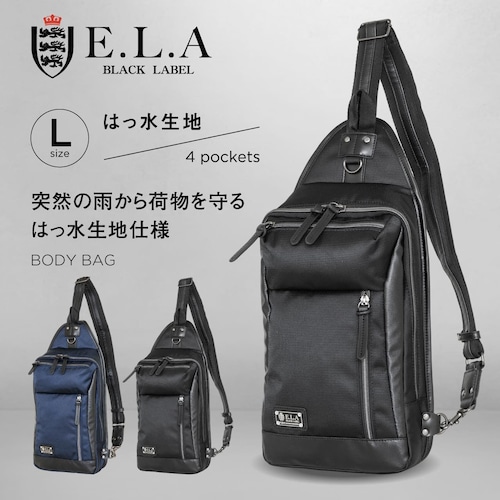 E.L.A イーエルエー ボディバッグ ワンショルダー スリングバッグ Lサイズ ELA-12213