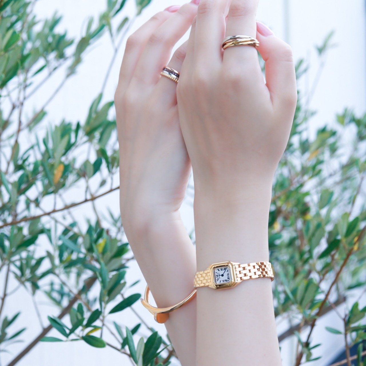 カルティエ パンテールミニ イエローゴールド