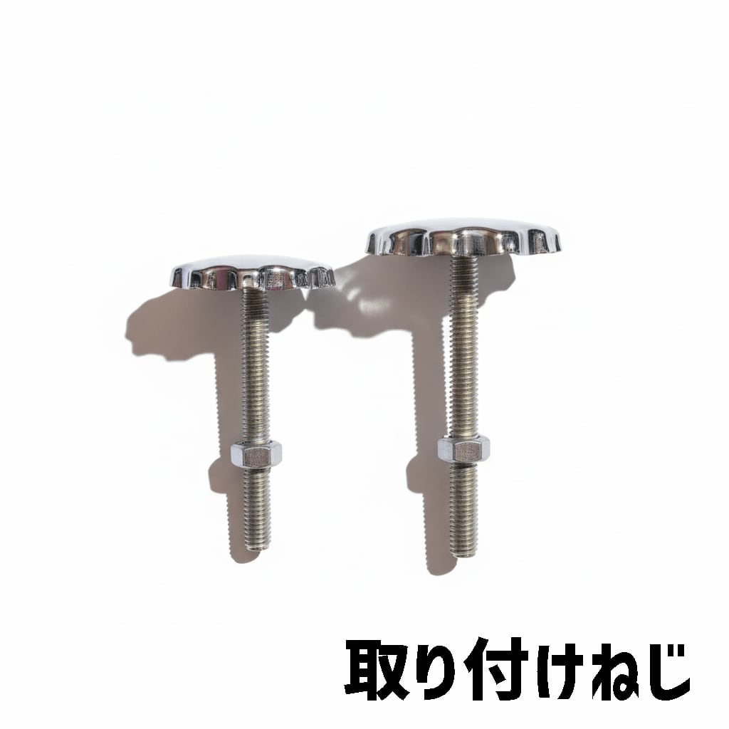 予約注文】GANZ GARAGE 旧カブ用ステンレスサイドカバーセット 3種