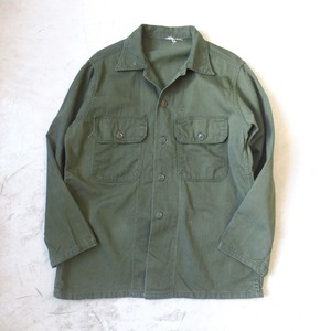 60S U.S.ARMY OG-107 UTILITYSHIRT 1st後期【About LARGE】