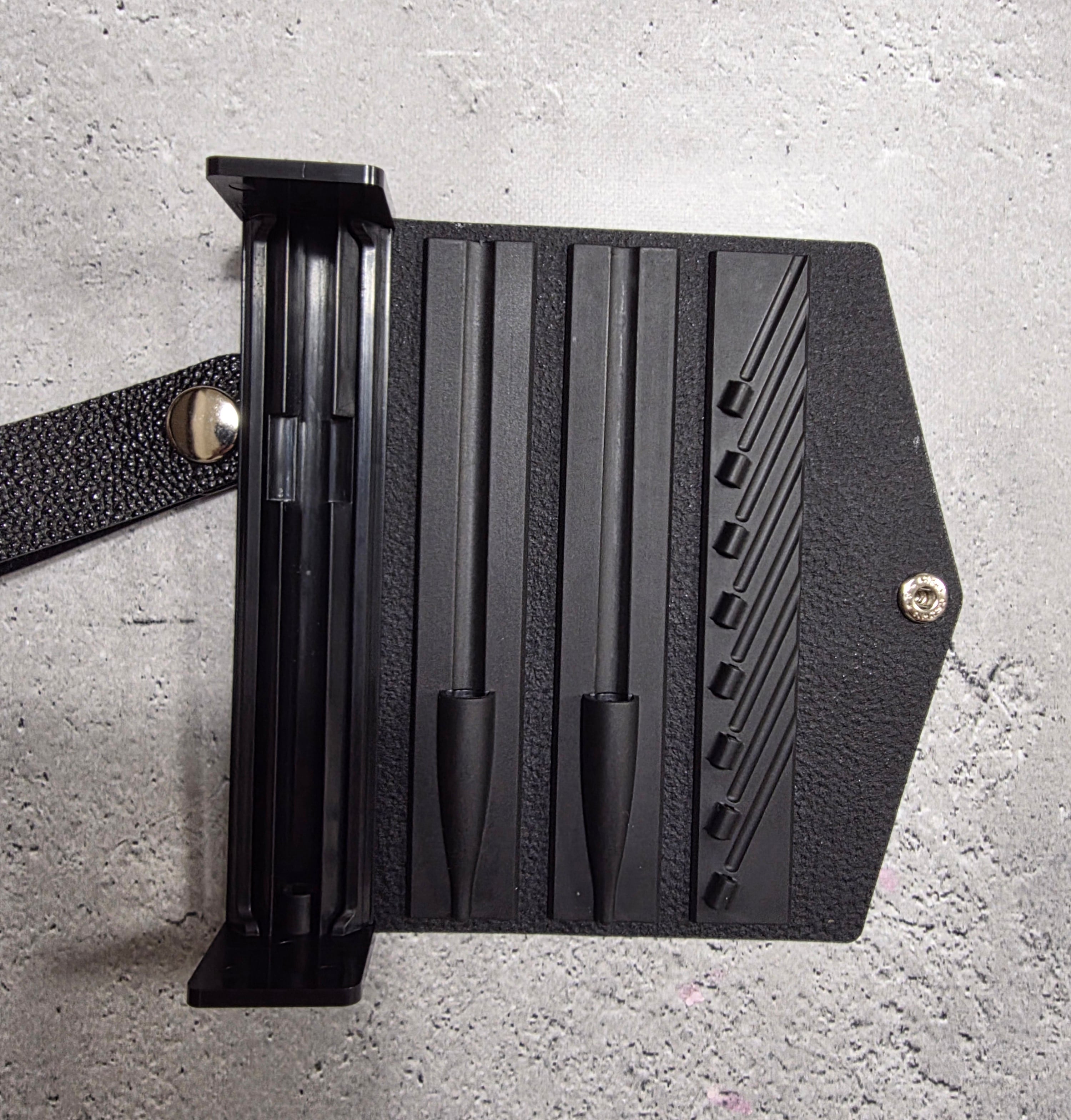 限定モデル]本革ダーツケース「Sole」PREMIUM BLACK | rev.