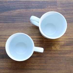 有田焼　深緑唐草　プルメリア　高マグカップ 2-001