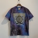 UNEVEN DYEING TEE ~DO THIS WORLD A FAVOR~ (EARTH-BLUE) / LOST CONTROL