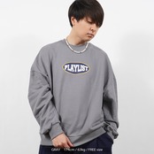 \SALE/◆PLAYLIST ロゴ スウェットシャツ◆kr-22019