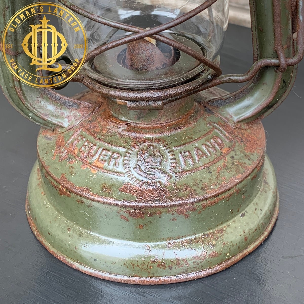 メンテ済 実働品】Feuerhand 176e オリーブ 純正クリア グローブ