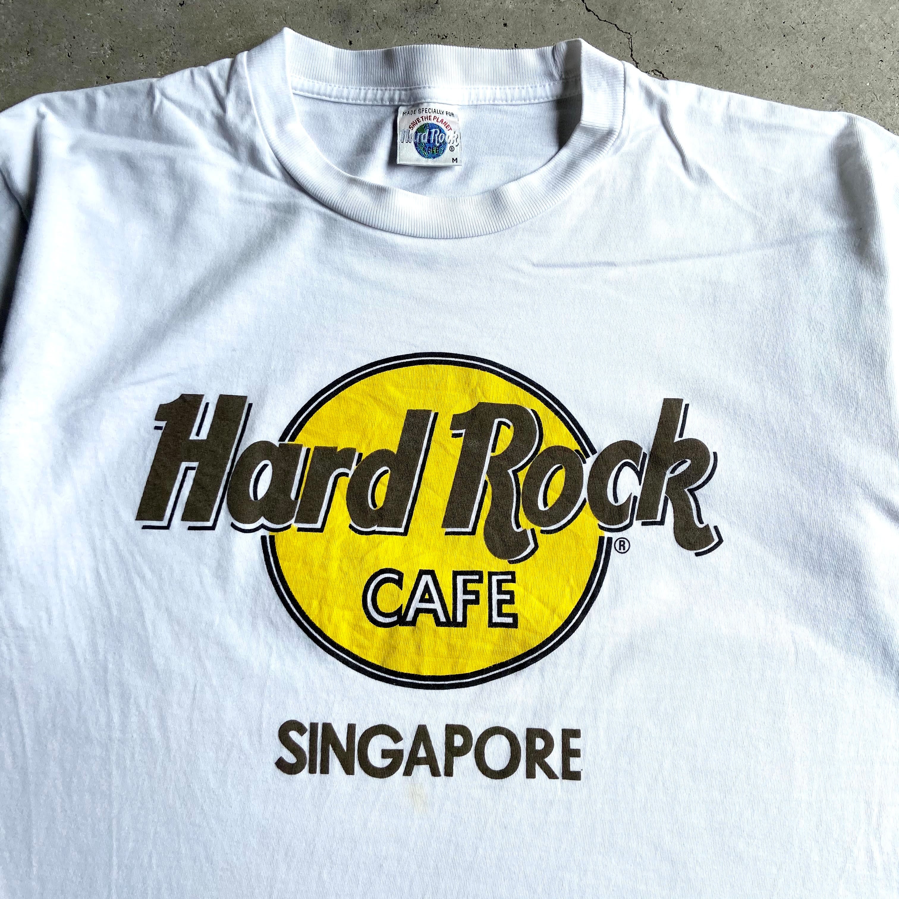 90年代 ハードロックカフェ HARD ROCK CAFE SAIPAN 両面プリント アドバタイジングTシャツ メンズL ヴィンテージ /eaa347764XL着丈