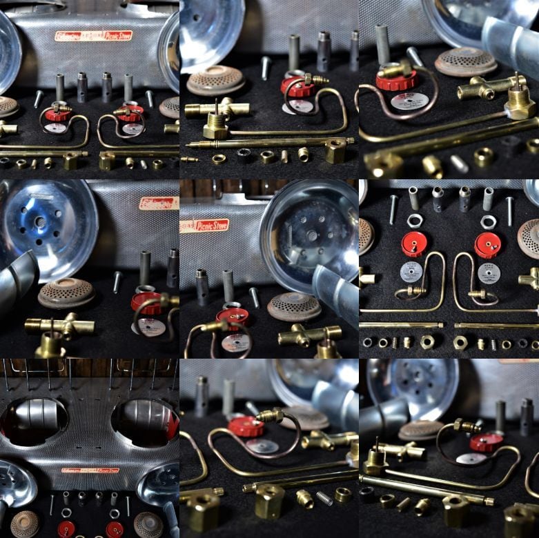 コールマン ピクニックストーブ ツーバーナー 5409 シルバー