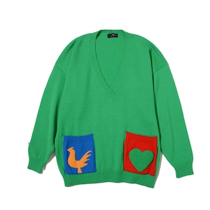 pomeriggio (italy)  　ugly knit tops