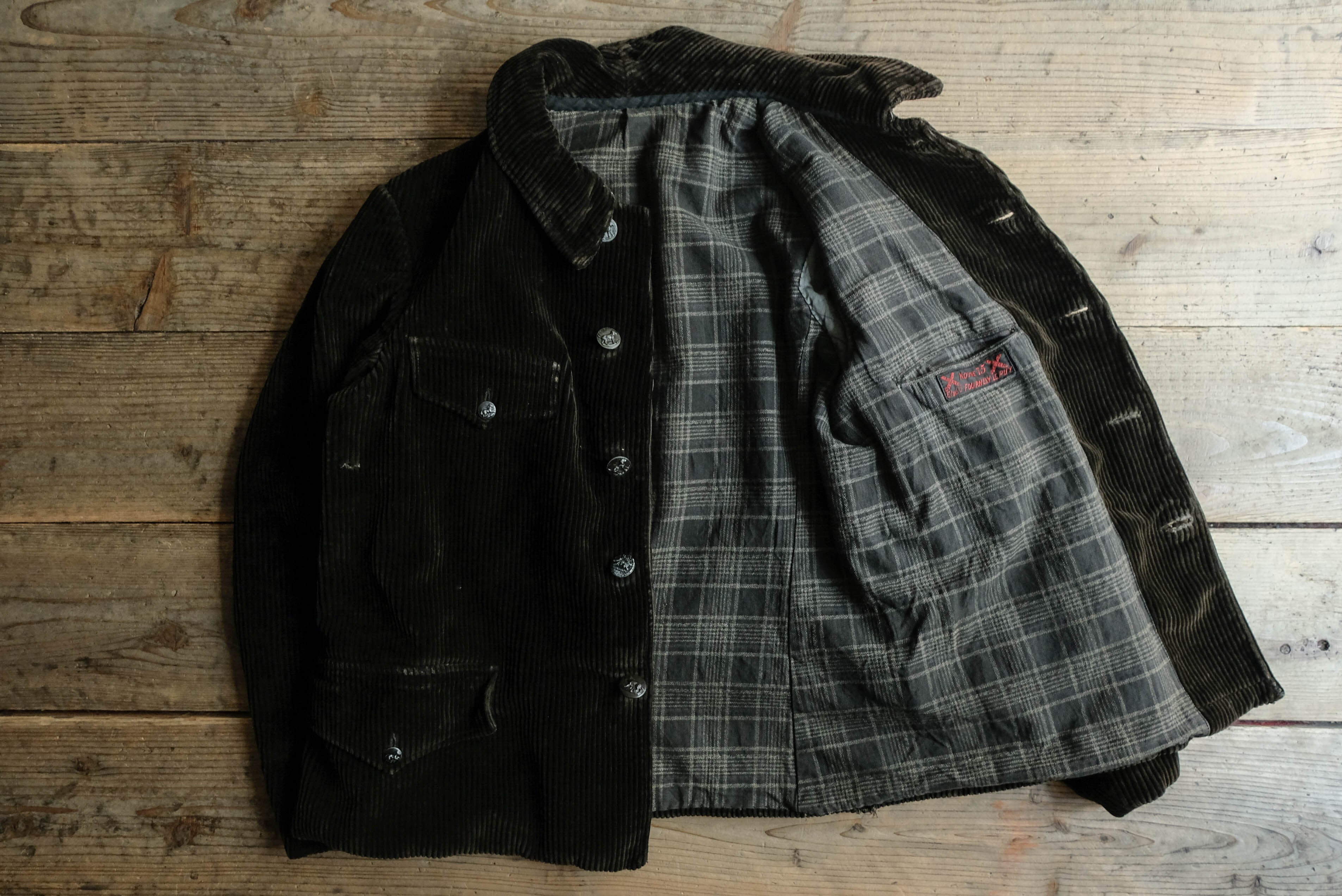 1930-40s フランス コーデュロイハンティングジャケット 1 | militaria