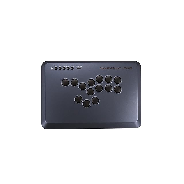 Haute42 U16 レバーレスアケコン 連射機能 & RGB LED搭載 ホット