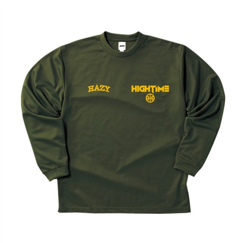 HAZY  HIGH TIME LongTee_2 ( Khaki / Mustard )