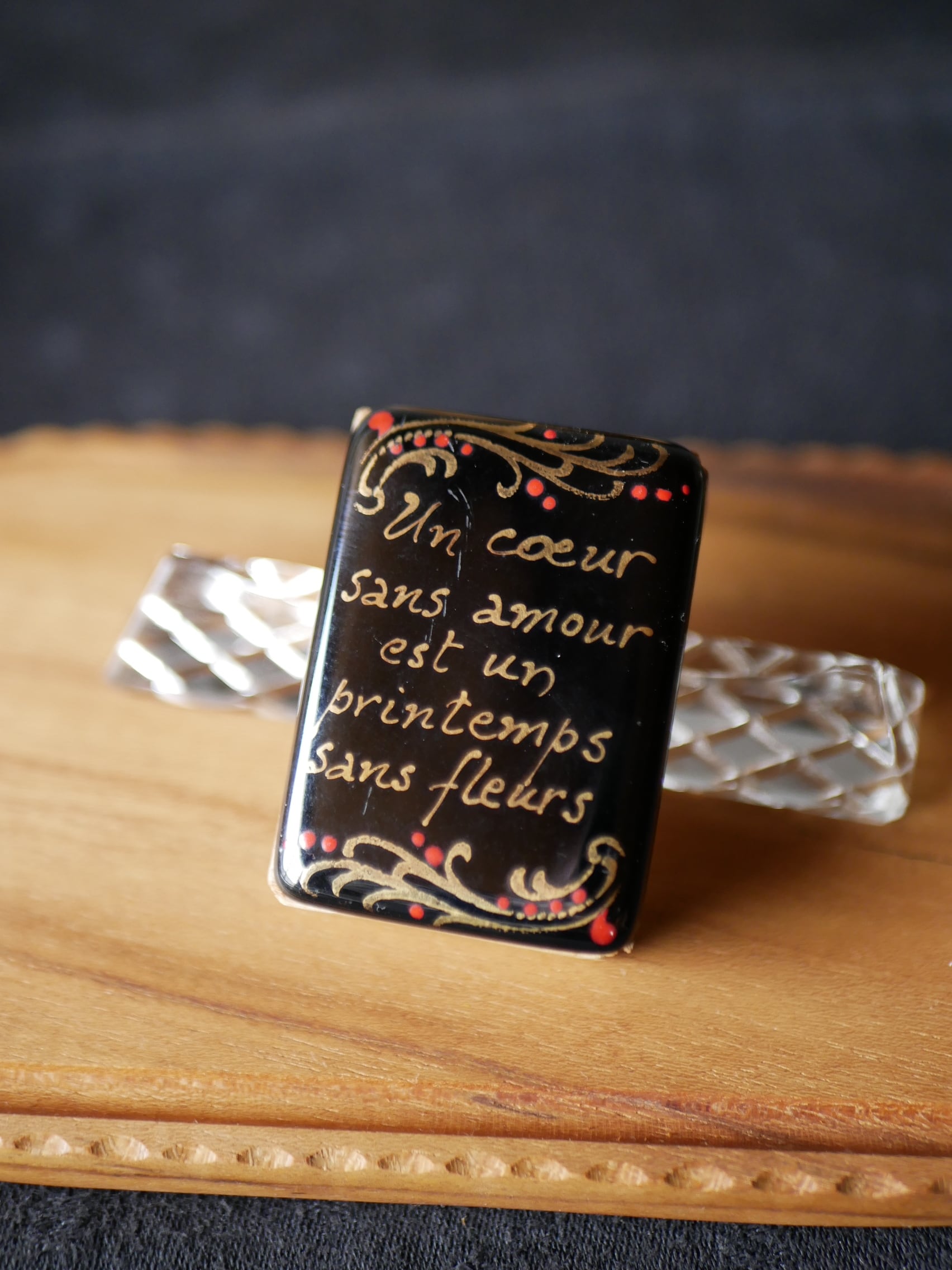 マッチケース フランス語 フランスアンティーク アンティークのある暮らし ブロカント