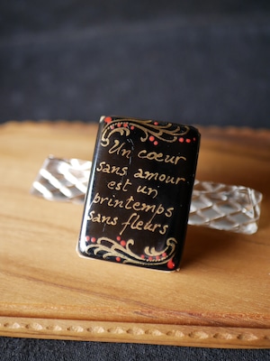 マッチケース フランス語 フランスアンティーク アンティークのある暮らし ブロカント