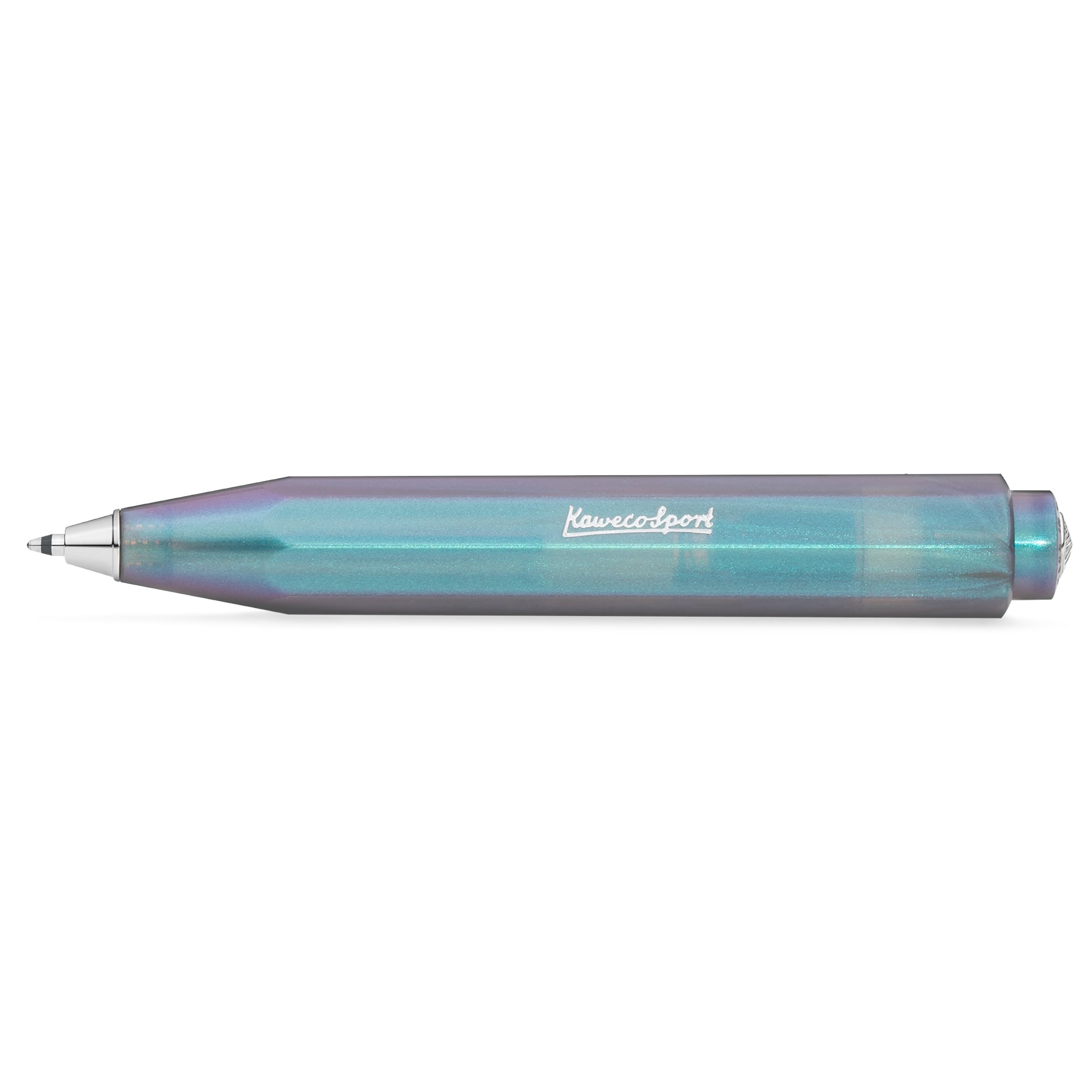 Autmog】40 Click Clipped Pen - 6Al-4V Titanium - Round Nose