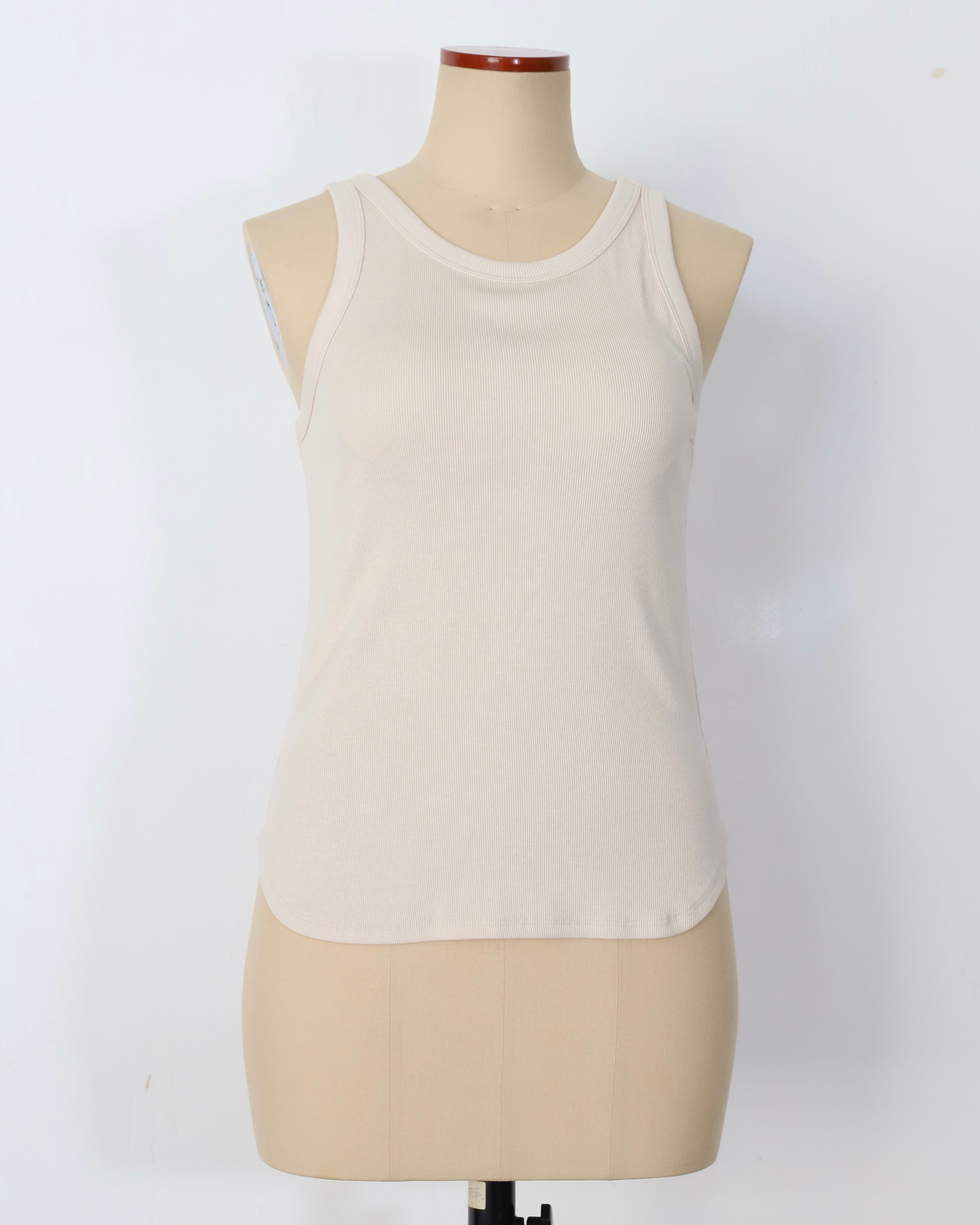 Stretch RIB Bra Tank Top / ストレッチリブブラタンクトップ~Woman