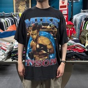 【MIKE TYSON】マイクタイソン "IF YOU CAN'T BEAT 'EM, EAT 'EM!!!" RAP DESIGN Vintage Tシャツ