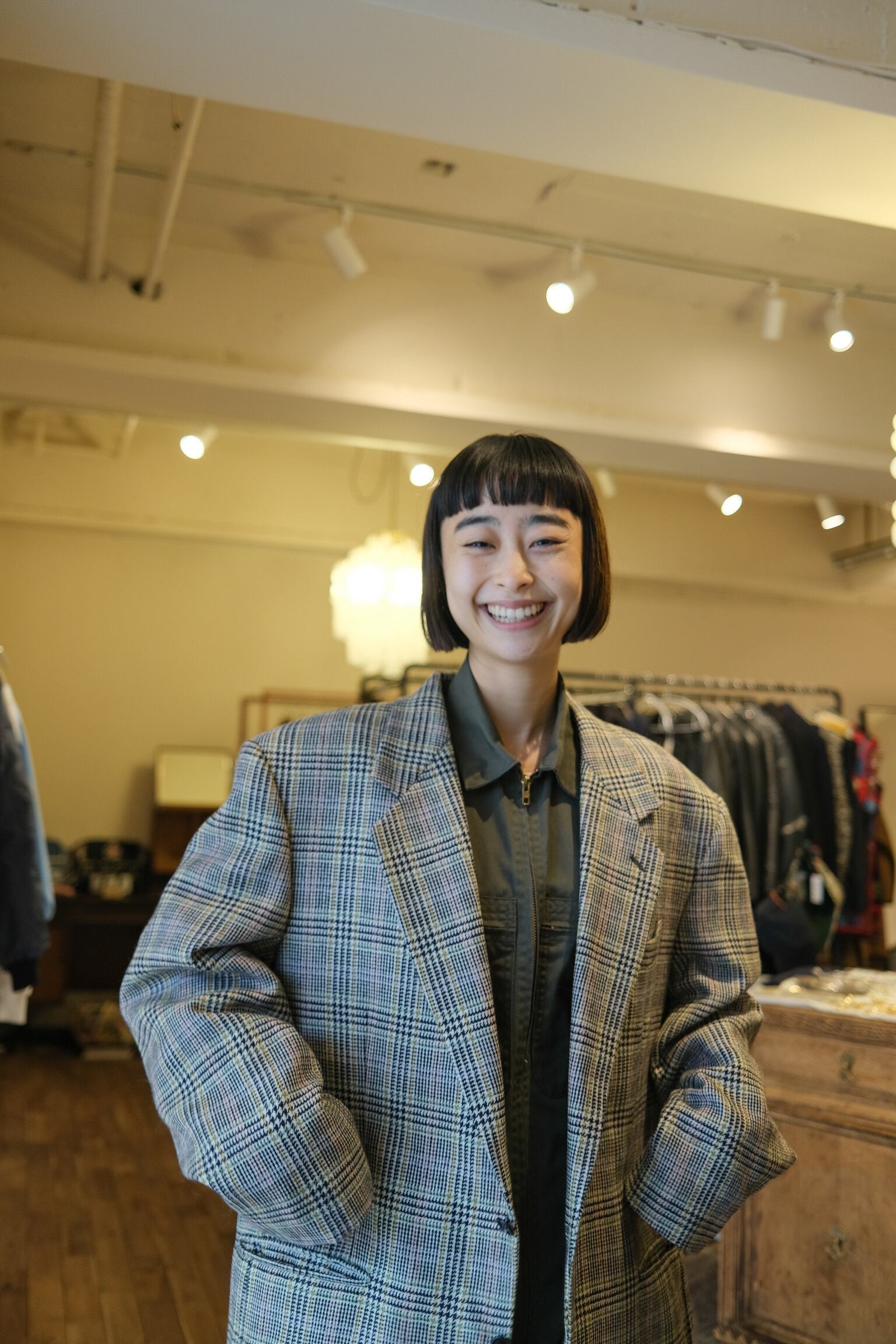 使用回数少表参道直営店購入イタリア製MISSONI ニットジャケットネイビー vintage MISSONI reversible knit blouson | NOIR ONLINE