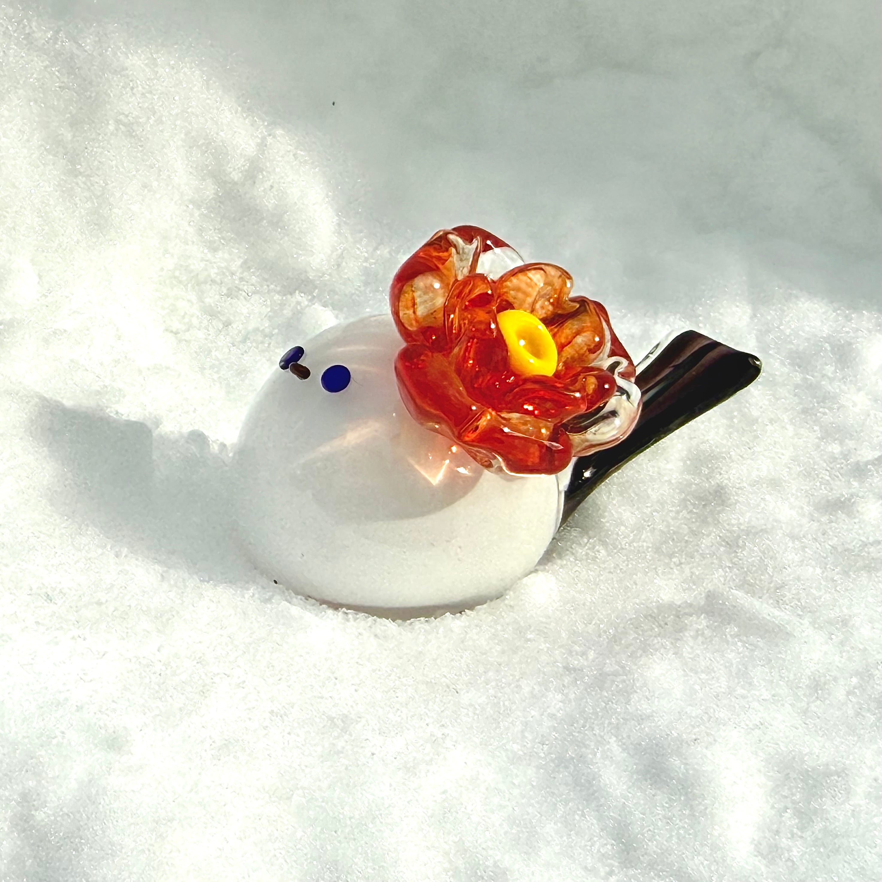 椿シマエナガ | グラスアートエヌプラス