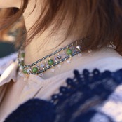 Enbu 炎舞 チョーカー (ブレスレット)/ Purple