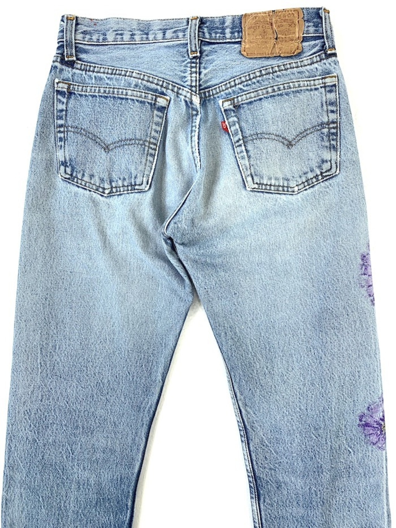 M-216  リーバイス Levis501レギュラー古着 1980年代米国製刻印525  W 71cm(ぐるり） 股下 71cm