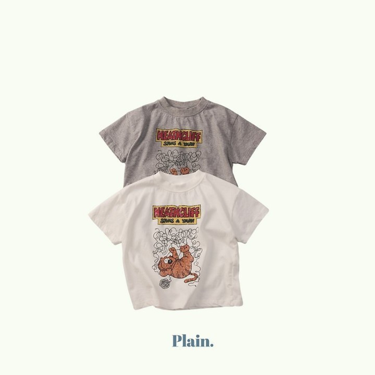 【取寄/韓国直送】Plain. 26/SM にゃんにゃんTシャツ|夏服|韓国子供服