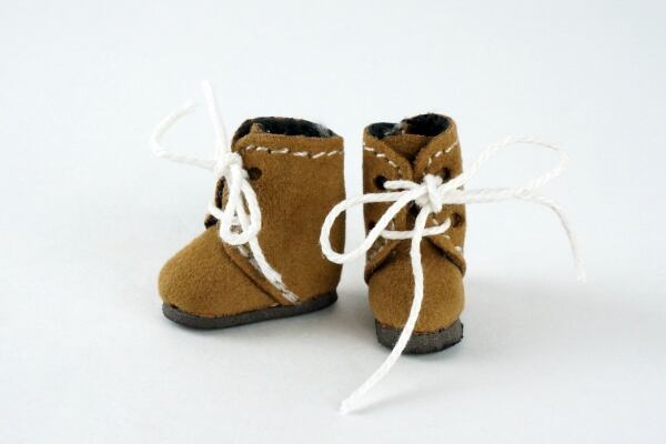 ドール靴 1/6 オビツ11 フロックブーツ SBB008LBN MW - 画像2