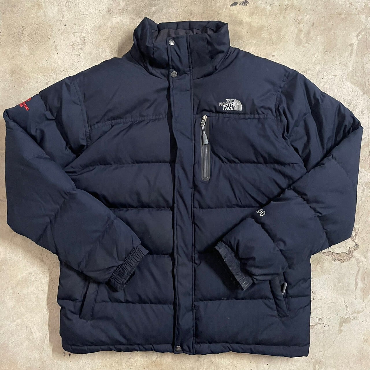 THE NORTH FACEのロゴ付きダウン ノースフェイス ダウンジャケットの 