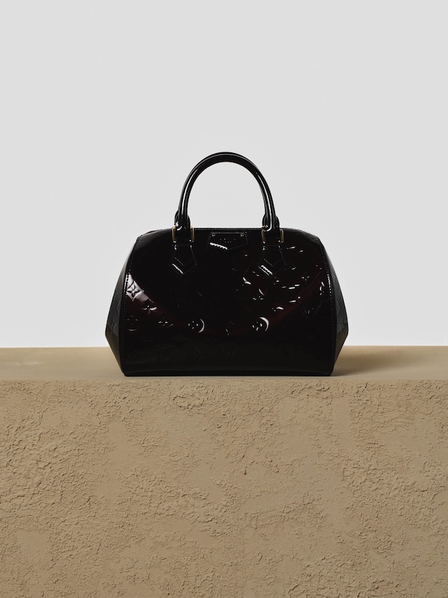 LOUIS VUITTON ルイ・ヴィトン モノグラム・ヴェルニ アマラント モンタナ ハンドバッグ　