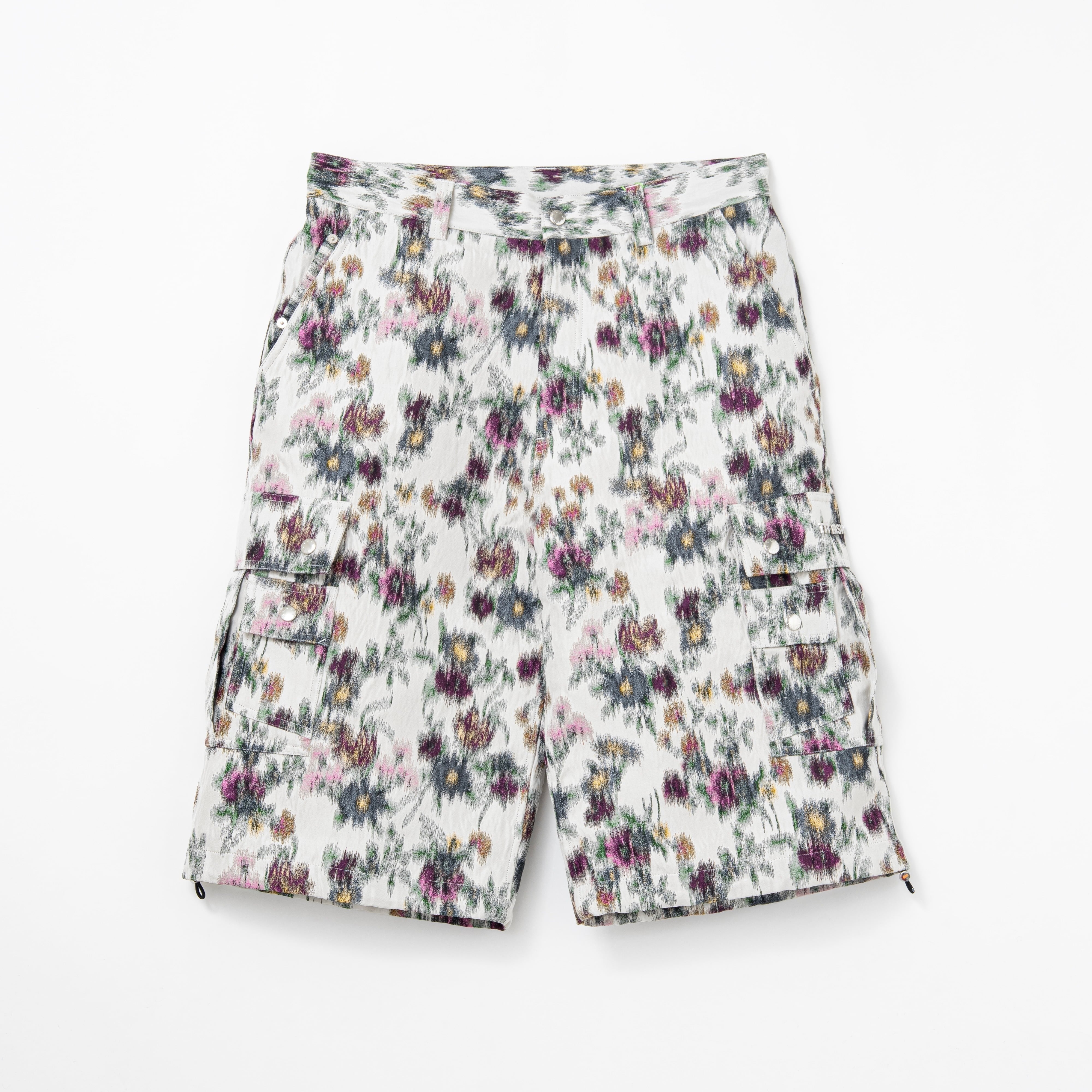 Flower jacquard half pants（WHITE） | TTTMSW