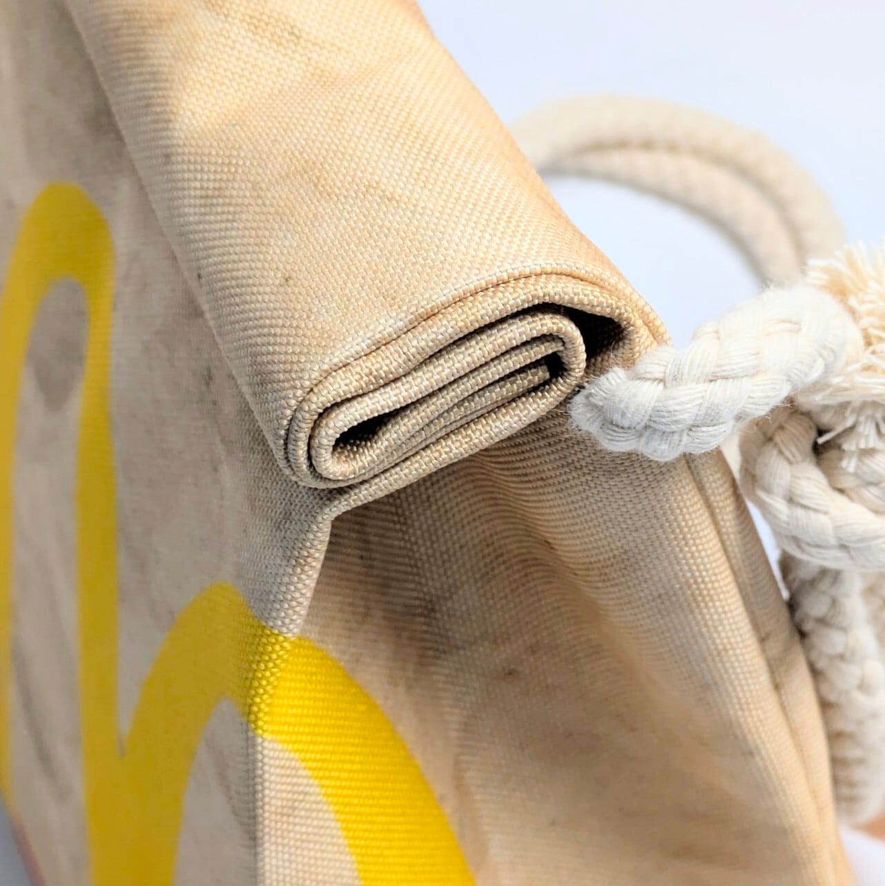 ♧ 再入荷！【 McDonald（マクドナルド）ロゴ】ロープショルダーバッグ＊紙袋風 / Food Bag 〚アメリカン雑貨 アメトイ〛