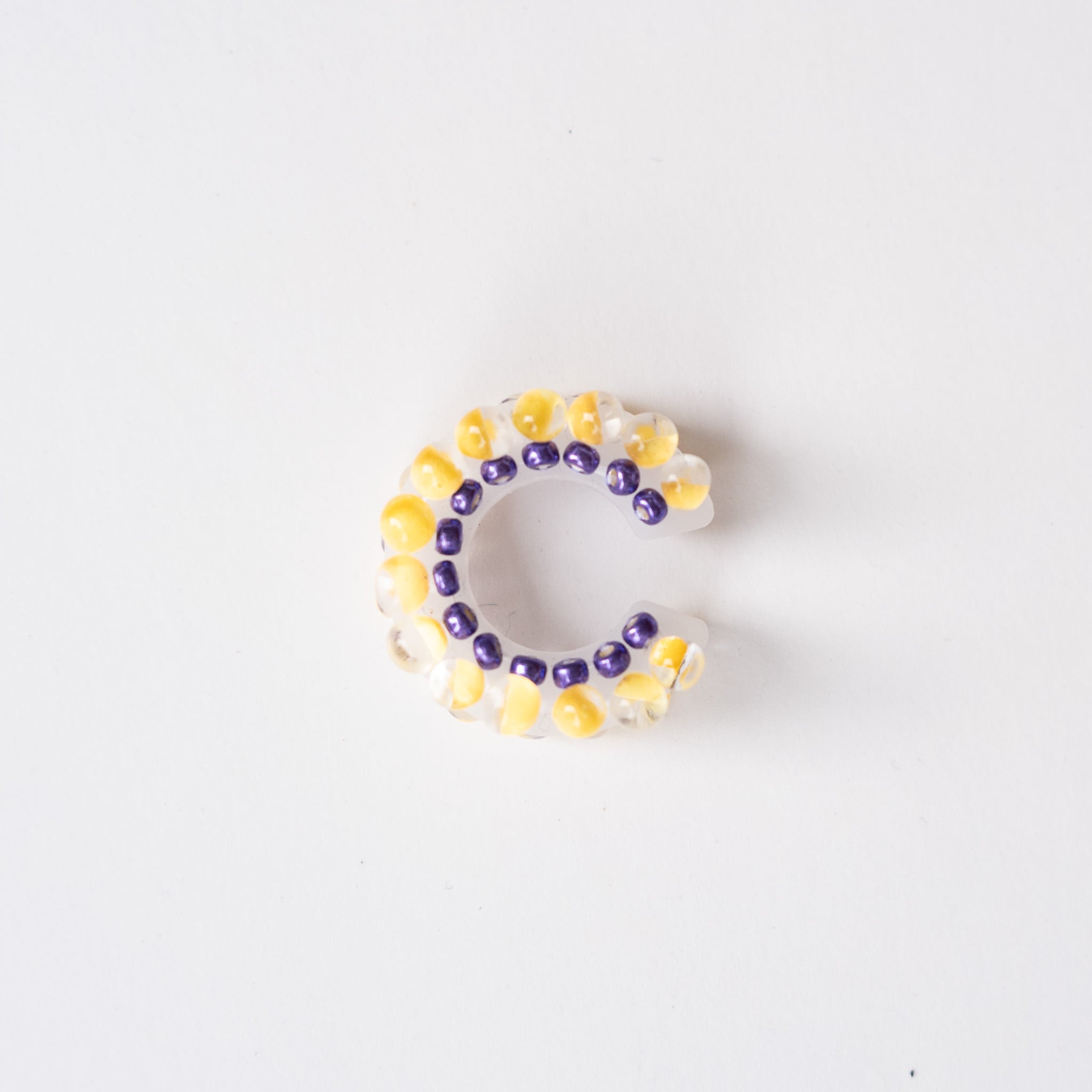 puzzle ring ear cuff [30]