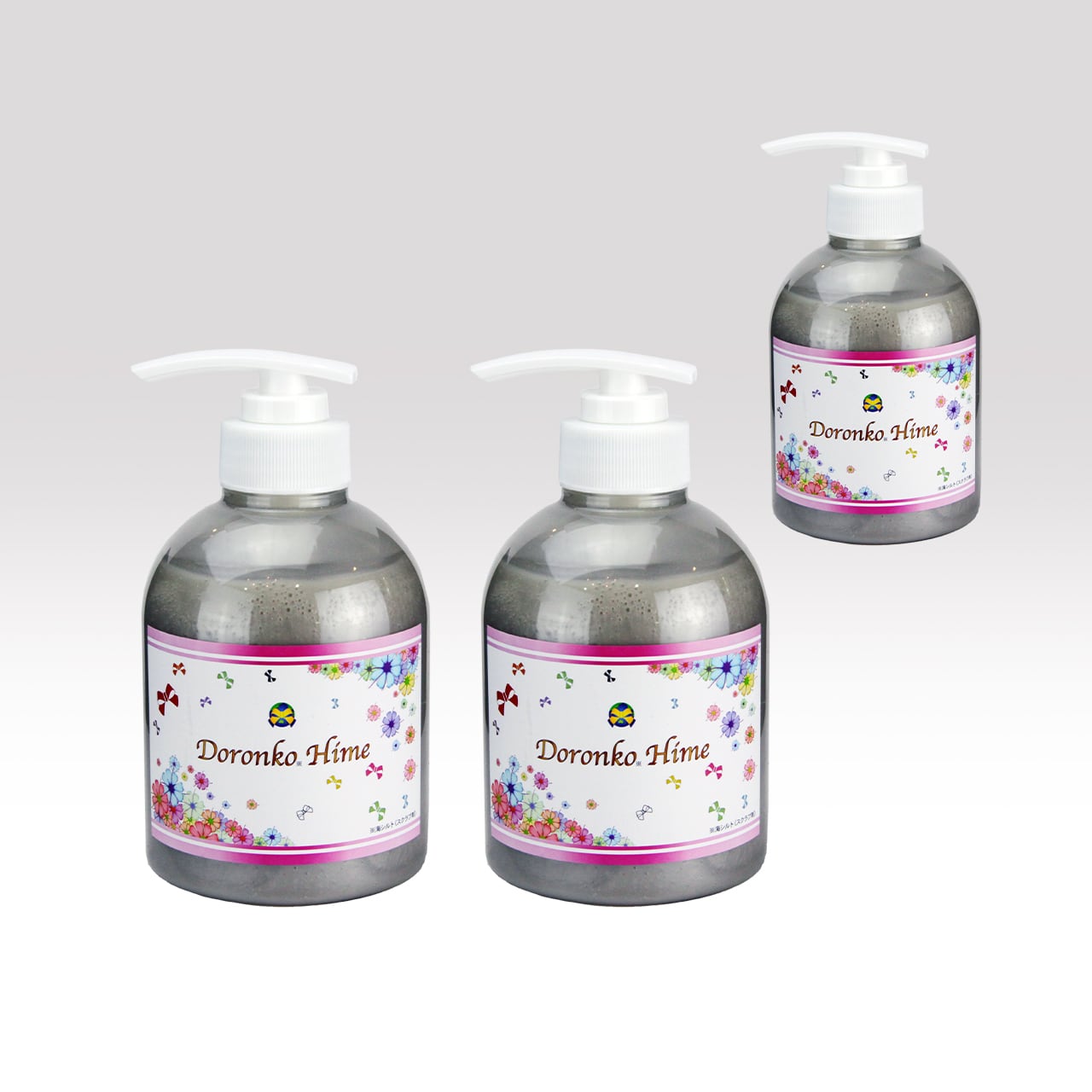 どろんこ姫　& デトックストリートメント各１点ずつ どろんこ姫（クチャ洗顔スカルプシャンプー400ml）2本+1本プレゼント