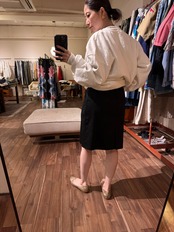 HIRSCH COLLECTIONS ブラックスカート